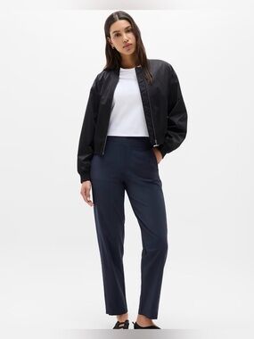 Brooklyn Mid Rise Ankle Pant in Navy Athleta 14P